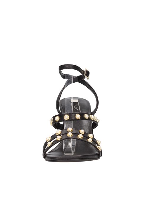 Leather sandals LIU JO | SA3107 P0062NERO